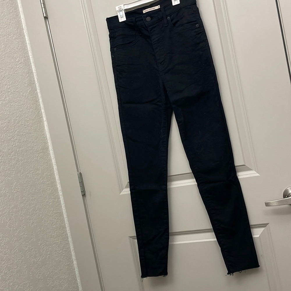Mile high super skinny black Levi’s